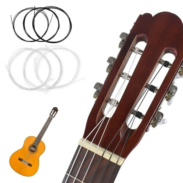 Yosoo Corde de guitare pour guitare classique, partie accessoire  d'instrument de musique, cordes de guitare classique, corde pour guitare  classique 