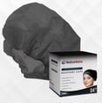 thumbnail image 7 of Medical Nation 21" Hair Net Disposable Bouffant Caps |CASE OF 1000, Black| Hairnets, Non-Woven, Non-Pleated Hair Cover |for Medical, Lab, Nurse, Tattoo, Food Service, Hospital, Cooking- Size 21" Black, 7 of 7