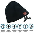 thumbnail image 2 of Bluetooth Beanie,Upgraded Wireless Bluetooth Hat with Headphone Headset Earphone Knitted Beanie with Stereo Speakers and Microphone Hands Free Talking for Women Men, 2 of 9