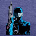 thumbnail image 3 of CafePress - G.I. Joe Snake Eyes With Gu Women's Deluxe T Shirt - Womens Tri-blend T-Shirt, 3 of 4