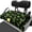 Clover Shamrock Pattern, variant on XYZCANDO St. Patrick's Shamrock Golf Cart Seat Cover - 4 Pockets Non-Slip Terry Cloth - Universal Fit 2-Seat Golf Cart Protector
