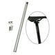 thumbnail image 4 of de Sillín de Bicicleta, Longitud de Aleación de Aluminio, 600mm, 31,8mm, Piezas de Tubo de Asiento para Bicicleta Plegable, Piezas de Equipo de C Plata Soledad Tija de sillín de bicicleta plegable, 4 of 9
