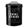 thumbnail image 2 of Contenedor hermético para golosinas de perro, accesorio práctico para almacenar alimentos en la cocina o la estación de mascotas. Ideal para pequeños Negro, 2 of 8