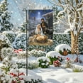 thumbnail image 2 of Virelaxpo Religious Christmas Garden Flag,Double-Sided Design for Courtyard Decoration and Festival Celebrations,Durable Polyester Material, 2 of 6