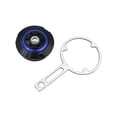 thumbnail image 1 of koolsoo Motorcycle Oil Filter Cap Cover Plug Accessories for R1200GS R1200S Blue, 1 of 8