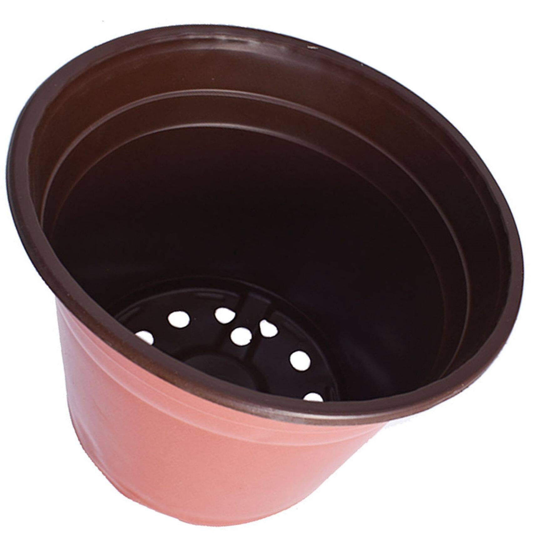 100-Pack Seed Starting Pots, 9.4" x 6.7" Seedlings Flower Plant Container Plastic Plants Nursery Pot for Starting Seedlings Succulents