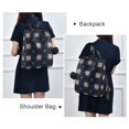 thumbnail image 4 of FORMRS Women's Travel Backpack Purse Anti-Theft Hidden Pockets Casual Shoulder Bag, Red Fireworks Pattern, 4 of 7