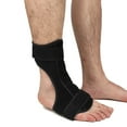 thumbnail image 1 of Graflsoa Universal Foot Drop Brace for Ankle Support, Single Unit, Sponge Material, Black, Foot Arch Corrector for Inversion/Eversion, Lightweight Foot Orthosis, 1 of 7