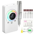 thumbnail image 1 of Perceuse à Ongles Électrique 45000RPM Sans Fil Rechargeable Trousse de Manucure Portable avec Écran LCD, Utilisation Grand, 1 of 6
