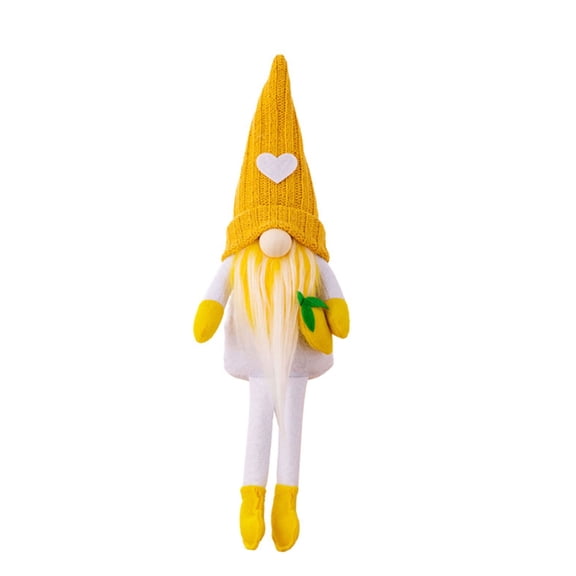 Necvior Summer Long Leg Lemon Gnome Pendant Home Farmhouse Kitchen Decoration Ornaments