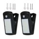 thumbnail image 4 of Sensor de movimiento al aire libre Luces solares Iluminación de emergencia Anochecer al amanecer Inundación solar 2 piezas Sharpla pinzas de luz de pared, 4 of 8