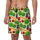 thumbnail image 1 of Fotbe Vegetable Traje de Baño para Hombre – Shorts de Natación de Secado Rápido con Forro y Bolsillos-Small, 1 of 6