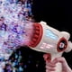 thumbnail image 3 of Juguetes de pistola de burbujas para niños, jabón automático eléctrico, cohete Boom, fabricantes de burbujas para exteriores portátiles, regalos para niños, juguete de fiesta de boda con luz LED, 3 of 4