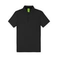 thumbnail image 1 of A2Y Men's Soft Quick Dry Durable Golf Short Sleeve Polo Shirts Black L, 1 of 3