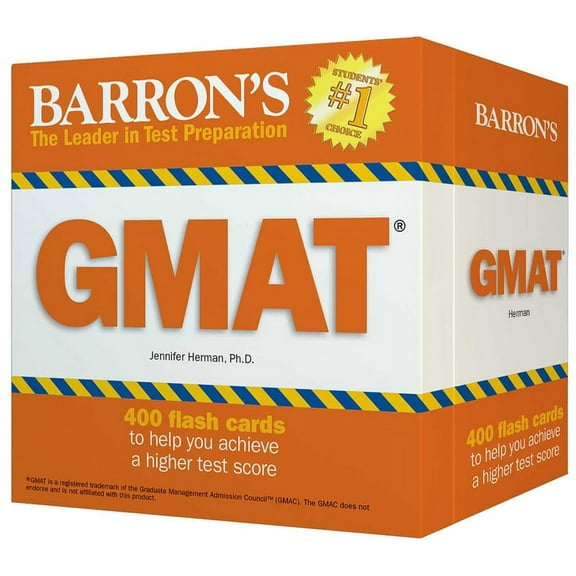 Barron's Test Prep: GMAT Flash Cards (Paperback)