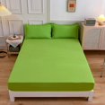 thumbnail image 4 of Funda de almohada para cama individual de color sólido, funda de edredón para cama individual o doble de 1,5/1,8 pulgadas de grosor y fibra ultrafina para el hogar, 4 of 6