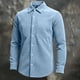 thumbnail image 1 of pstuiky camisas de manga larga para hombre, Camisa informal de manga larga con solapa y botones para hombre camisetas de hombre s, 1 of 6
