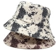thumbnail image 4 of CoCopeaunts Beach Bucket Hat for Men Reversible Colourful Graffiti Fisherman Hat Creative Tie Dye Collapsible Women Basin Hat, 4 of 8