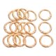 thumbnail image 5 of 15pcs Zinc Alloy Key Rings Open Jump Rings Split Rings Polished Plated Spring Rings Set, 5 of 5