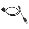 thumbnail image 1 of Dual USB 2.0 Al Cable Adaptador Delgado, La Interfaz USB 2.0 ABS admite un Intercambio en Caliente 480Mbps USB A 13 Pines Cable Adaptador para CD DVD Rom Drive, 1 of 7