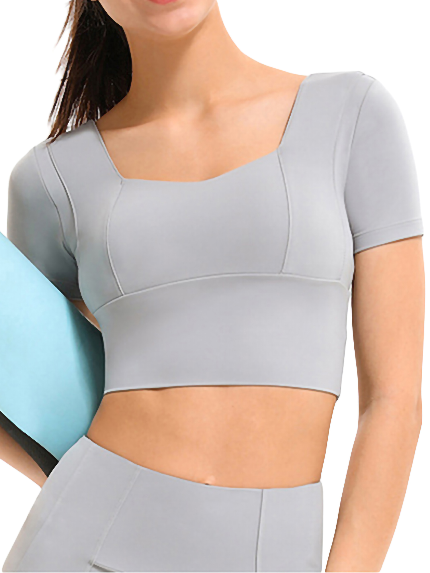 Yoga Cropped Sweatshirt