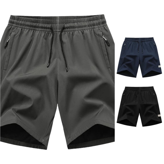 Boys Cargo Shorts for Daily and Outdoor Play—Elastic Waistband Quick-Dry Jogger Style with Pockets for Kids Kids Summer Casual Shorts