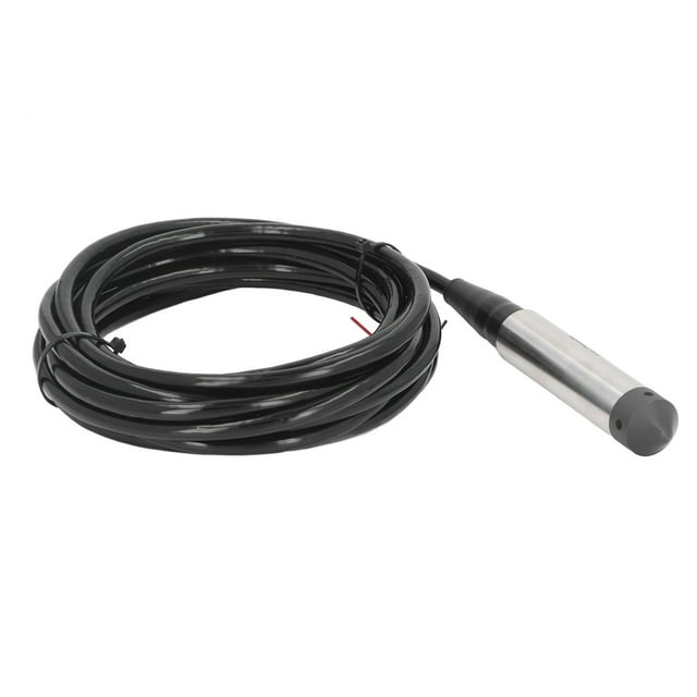 Water Level Sensor, IP68 Waterproof Throw in Type Submersible Level Transmitter Water Liquid Level Sensor, Accuracy Hydrostatic Level Sensor Detector