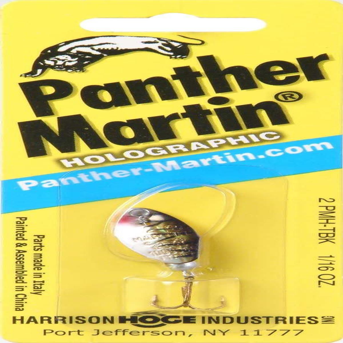 Panther Martin Holographic Regular In-Line Fishing Spinner, Tiger Black ...