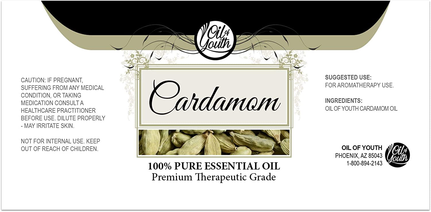 Oil of Youth Cardamom Essential Oil, 16 fl oz