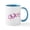 White/Blue Inside, variant on CafePress - Snoopy Love - 11 oz Ceramic Mug - Novelty Coffee Tea Cup