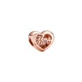 thumbnail image 1 of Colgante de cuentas con forma de corazón para mujer, compatible con pulseras y collares europeos, regalos de Navidad para familiares, amantes y amigos, 1 of 3