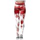 thumbnail image 3 of MKLEKYY Leggings de yoga para mujer, informales, a la moda, ajustados, con cintura alta, para ejercicio, con estampado, 3 of 4