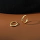 thumbnail image 5 of S925 Plata Abertura Oreja Hebilla Pendiente Aro Pendientes Femeninos Temperamento Coreano Moda Mujer Oreja Clavo Pendiente Aro, 5 of 5
