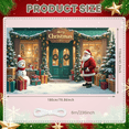 thumbnail image 2 of Festive Decoration Merry Christmas Santa Winter Wonderland Snowman Holiday Design for Christmas Party Holiday Season Indoor Outdoor, 2 of 9