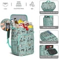 thumbnail image 5 of Travel Cooler Bag - Dogs with Wine and Glasses Camping Beer Cooler Backpack with Bottle Opener- Waterproof Insulated Picnic Backpacks - Cooler Bag for Beach, 5 of 6