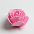 thumbnail image 4 of 100 cabezas de rosa de espuma PE, flores de rosa artificiales para decoración de bodas DIY Rosa profundo, 4 of 9