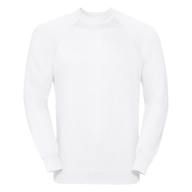 Russell - Sudadera clásica Modelo Classic Hombre caballero (Blanco)