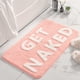 thumbnail image 2 of Rosa - Alfombras de baño rosa rubor, decoración de apartamentos, accesorios de baño rosas, decoración de baños rosas--60*90CM, 2 of 5