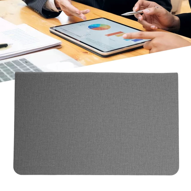 Protective Case Cover, Tablet Leather Case Scratch Resistant Multifunctional Precise Hole Multi Angle Adjustment Soft for Tablet Grey