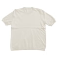 thumbnail image 6 of Yuncity Women Tops Short Sleeve Crew Neck Solid Color Summer Basic Leisure Outdoor Daily Wear Women'S Tshirts Size Xl White, 6 of 7