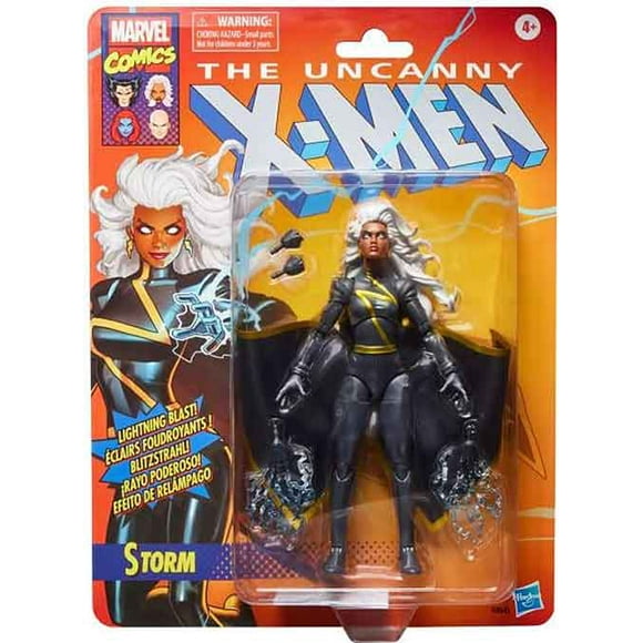Marvel Legends Retro 6 Inch Action Figure X-Men - Storm Black Suit Exclusive