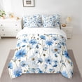 thumbnail image 2 of Homewish Floral Daisy 7-Piece Queen Bedding Set - Spring Garden Flowers, 2 of 8