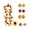 #3-Yellow【1x Artificial Flower, 68.9"】, variant on 39.37" Artificial Fall Maple Leaf Garland with Mini Pumpkin Sunflower, Yellow Faux Wicker Vines for Thanksgiving Front Door, Flexible Harvest Festival Ornament, AKLJWH