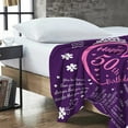 thumbnail image 4 of 50th Birthday Gifts For Women Blanket 50" X 60", Happy 50th Birthday Decorations, 50 Year Old Birthday Gift Ideas, Fifty 1975 Birthday Gifts For Women, Best Gifts For Women Turning 50 Blankets, 4 of 7
