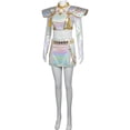 thumbnail image 5 of Golikin 2026 New Girls Pop Singer Cos Outfit Set for Party Theme Dress Up Birthday Gifts Pop Singer Pendant Dance Stage Outfits Set(110), 5 of 6