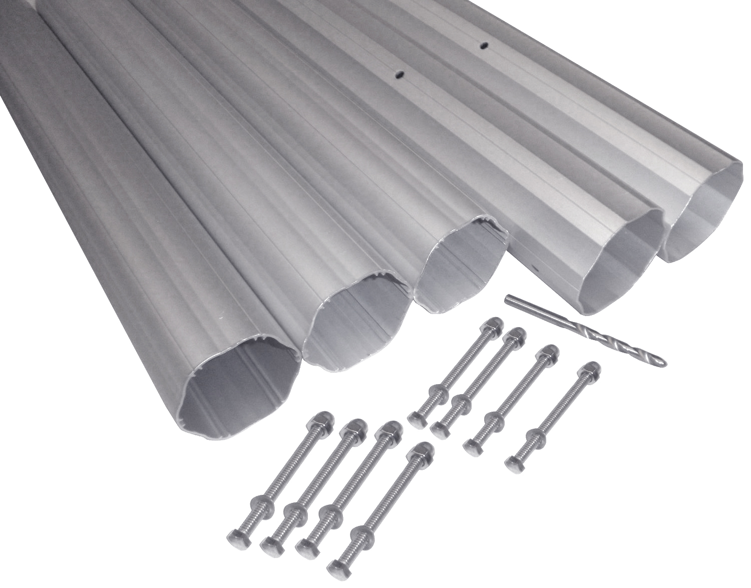 HydroTools Hexagonal Aluminum Solar Cover Reel Tube Kit 3" x 20