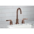 thumbnail image 2 of Kingston Brass FSC892EFLAC Centurion Widespread Bathroom Faucet with Brass Pop-Up, Antique Copper, 2 of 8