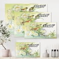 thumbnail image 4 of Designart ' Birds and Flowers In Rustic Scenery ' Traditional Canvas Wall Art Print, 4 of 4