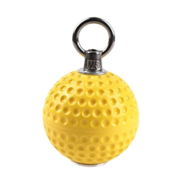 Langgg Home Chin Up Grip Ball Finger Trainer Compact Pull Up Ball Versatile Exercise Equipment For All Back Strength Yellow 7cm