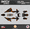 Orange, variant on Kalair GFX Graphics Kit for KTM ENDURO 2-STROKE 150EXC,250EXC and 300EXC (2020-2023) Twitch Series